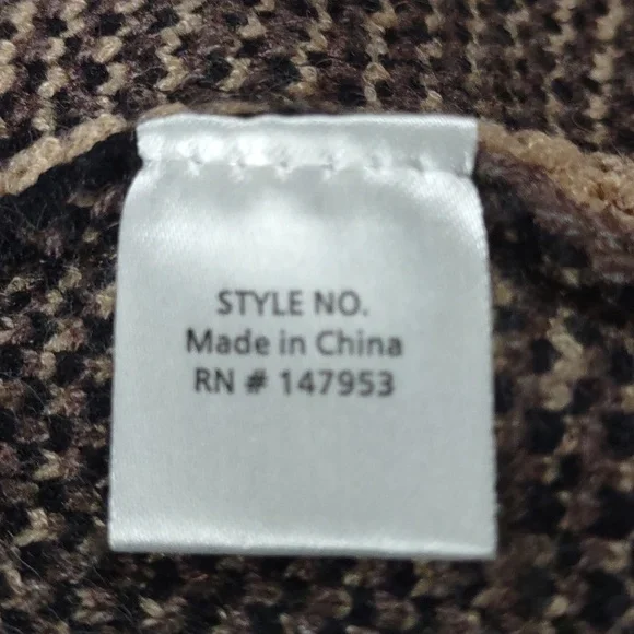 Misses animal print cardigan - Picture 5 of 6